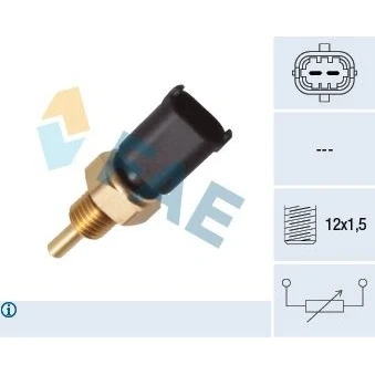 Imagem de FAE 33684 Sensor, temperatura do líquido de refrigeração
