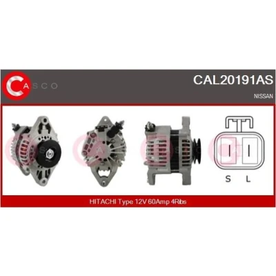 Imagem de CASCO CAL10557AS Alternador 12V 110A
