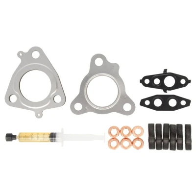 Imagem de AJUSA JTC11596 Kit de montagem, turbocompressor with studs, syringe oil com juntas instruções montagem HONDA: CIVIC 8 Hatchback