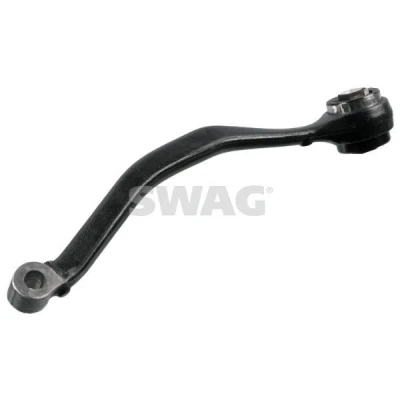 Imagem de SWAG 20 92 7213 Braço de suspensão com chumaceira Eixo dianteiro, lado direito, à frente transversal Aço fundido BMW: X3