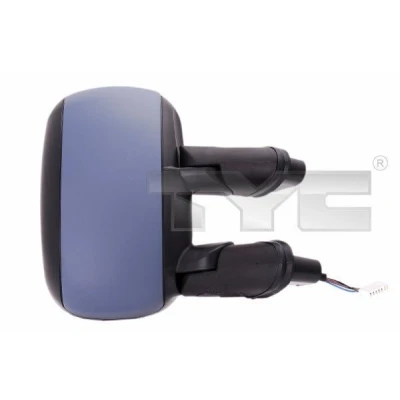 Imagem de Espelho retrovisor Tyc 309 0059 à direita com subcapa convexo, aquecível, para regulação eléctrica dos espelhos FIAT: Doblo I Cargo