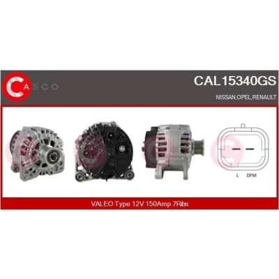 Imagem de CASCO CAL10119AS Alternador 12V 65A VOLKSWAGEN: GOLF 2, Transporter 4 Bus,