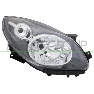 Imagem de PRASCO RN3064823 Farol Principal à direita H4 preto RENAULT: TWINGO 2