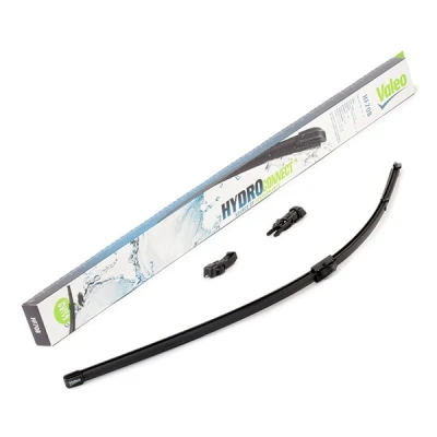 Imagem de Escova do limpa vidros Valeo Hydroconnect 578516 700mm à frente Sem armação Fixação por ganchos, Top Lock VOLKSWAGEN: Sharan I, Touran I