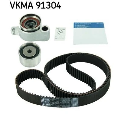 Imagem de SKF VKMA 91304 Jogo de correias dentadas 211 com perfil dentado arredondado LEXUS: ES, RX II