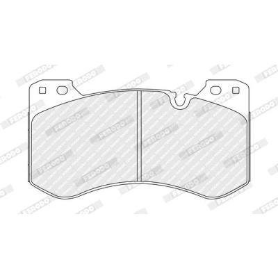 Imagem de FERODO FDB5546 Jogo de pastilhas para travão disco preparado indicador aviso desgaste BMW: 3 Sedan, Touring