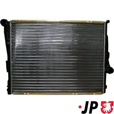 Imagem de JP GROUP 1414200700 Radiador, arrefecimento do motor Alumínio 528 439 32 BMW: 3 Sedan, Touring, Compact