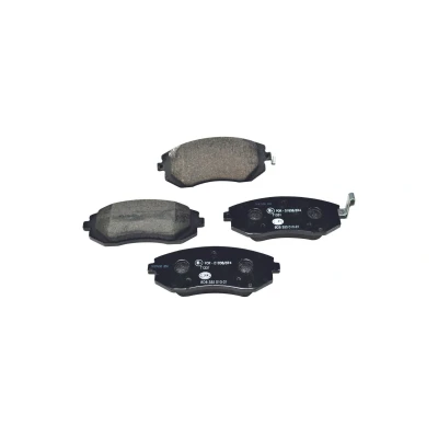 Imagem de HELLA 8DB 355 010 211 Jogo de pastilhas para travão disco com avisador sonoro desgaste acessórios SUBARU: Impreza III Hatchback, Forester IV