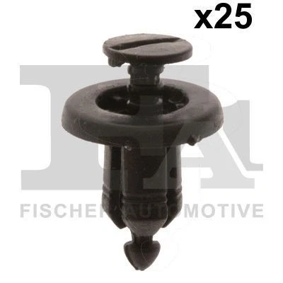 Imagem de FA1 75 30004.25 Grampo, friso preto RENAULT: MEGANE 3 Grandtour, SCENIC 2, MASTER