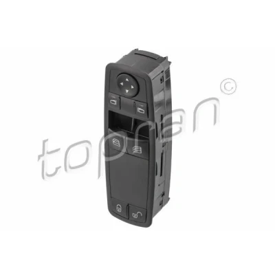 Imagem de TOPRAN 409 626 Interruptor, elevadores dos vidros do lado condutor MERCEDES BENZ: Classe B, A