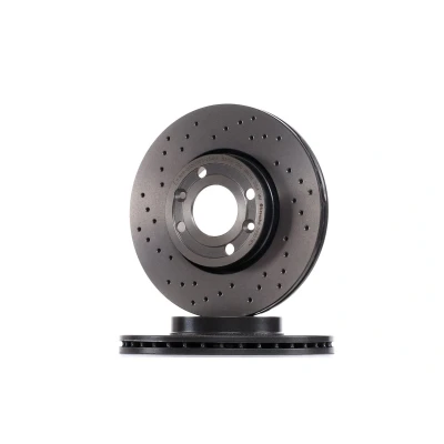 Imagem de BREMBO XTRA LINE 09.9078.1X Disco de travão 260 22 4 perfurado/ventilado revestido alto carbono com parafusos RENAULT: CLIO 3, MEGANE 2 Kombi