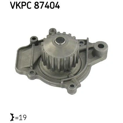 Imagem de SKF VKPC 87404 Bomba de água 19 com juntas Metal para accionamento da correia dentada HONDA: Concerto Hatchback, CIVIC V 6 Fastback