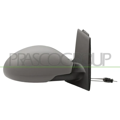 Imagem de Espelho retrovisor Prasco ST3207123 à direita com subcapa manual ajustável pelo interior, convexo