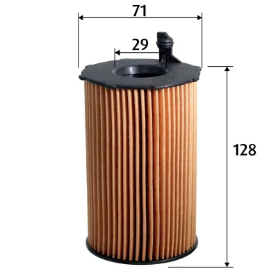 Imagem de VALEO 586638 Filtro de óleo Cartucho filtrante AUDI: A4 B8 Avant, A5 Coupe, Sedan, PORSCHE: Cayenne, Macan, Panamera, VOLKSWAGEN: Touareg II