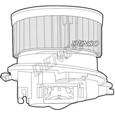 Imagem de DENSO DEA21007 Ventilador do Habitáculo para veículo com volante à esquerda PEUGEOT: 306 Carrinha, Cabrio, Hatchback