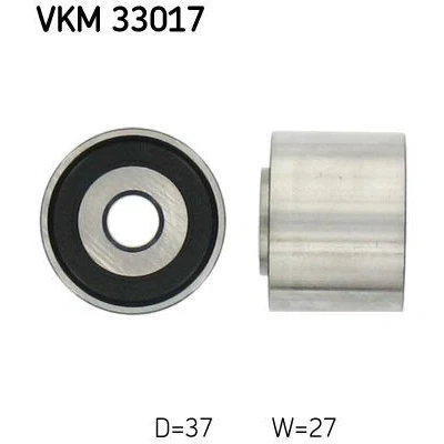 Imagem de SKF VKM 33017 Polia de Desvio PEUGEOT: 206 Hatchback, 306 Partner I Van, CITROËN: Berlingo / First Van