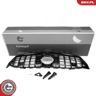 Imagem de ESEN SKV 66SKV561 Grelha de Radiador preto, brilhante