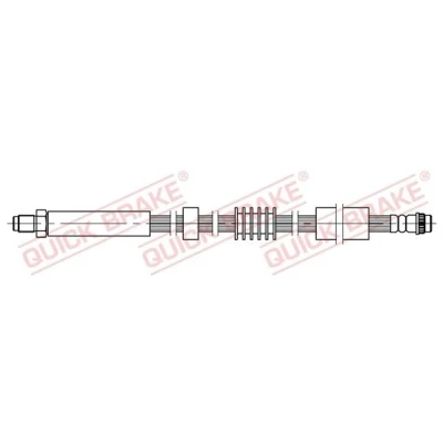 Imagem de QUICK BRAKE 32.801 Mangueira de Travão 445 M10x1 PEUGEOT: 308 I Hatchback, 3008