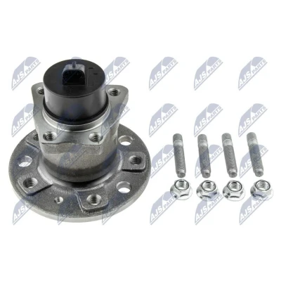 Imagem de NTY KLT SA 001 Kit de rolamento roda Eixo traseiro, traseiro esquerdo, direito, à direita com cubo SAAB: 9 5 Carrinha