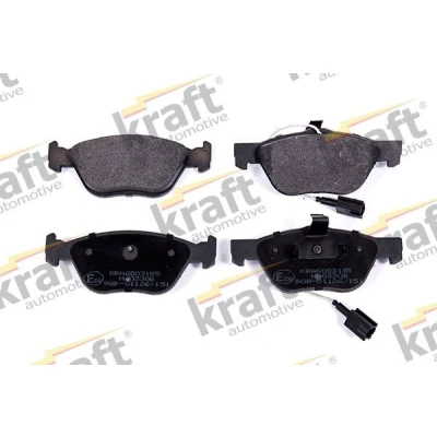 Imagem de KRAFT 6003185 Jogo de pastilhas para travão disco Eixo dianteiro incl. contacto aviso desgaste ALFA ROMEO: 156 Sportwagon, Sedan, 155