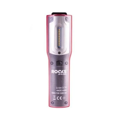 Imagem de ROOKS OK 03.3003 Lanternas de mão LED 500, 100 3.7 com bateria recarregável