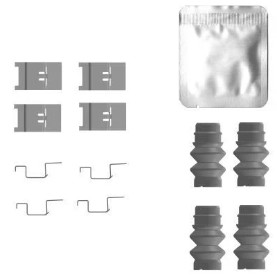 Imagem de TEXTAR 82557100 Kit de acessórios, pastilhas travão