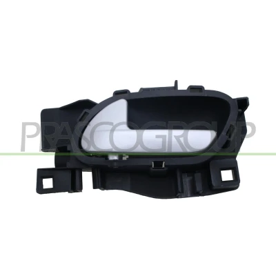 Imagem de PRASCO PG3268602 Puxadores de Porta interior, traseira esquerda, à frente, lado esquerdo preto, côr prata PEUGEOT: 208 I Hatchback, 2008 Carrinha
