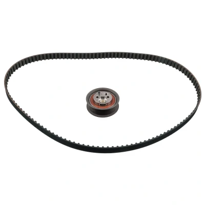 Imagem de FEBI BILSTEIN 14658 Jogo de correias dentadas 124 com perfil dentado trapezoidal incl. rolo tensão AUDI: 80 B4 Avant, Sedan