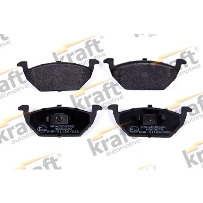 Imagem de KRAFT 6000382 Jogo de pastilhas para travão disco Eixo dianteiro AUDI: A3 Hatchback, A1 SEAT: Leon I Toledo 2 Limousine