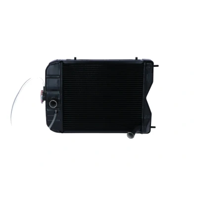 Imagem de NRF 53654 Radiador, arrefecimento do motor Alumínio 430 385 59 com capa Aletas de refrigeração soldadas