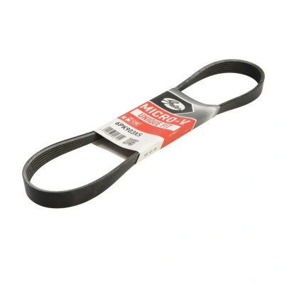 Imagem de GATES 6PK903XS Correia trapezoidal estriada 903 6 Poliéster, EPDM (borracha de etileno propileno dieno) FleetRunner Micro V PEUGEOT: 208 I Hatchback