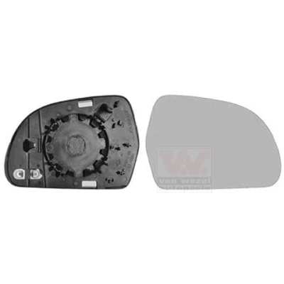 Imagem de VAN WEZEL 0327832 Vidro Espelho à direita AUDI: A4 B8 Avant, A3 Hatchback, Sportback, SKODA: Octavia 2 Combi, II Hatchback