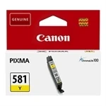 Imagem de Cartucho de Tinta Original Canon CLI 581Y 5,6ml Amarillo 99 páginas
