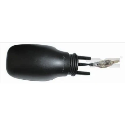 Imagem de Espelho retrovisor Tyc 329 0013 à direita preto ajuste: por cabo de aço, convexo ROVER: 200 Hatchback
