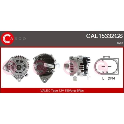 Imagem de CASCO CAL10111AS Alternador 12V 150A MERCEDES BENZ: Classe C Sedan, E ML