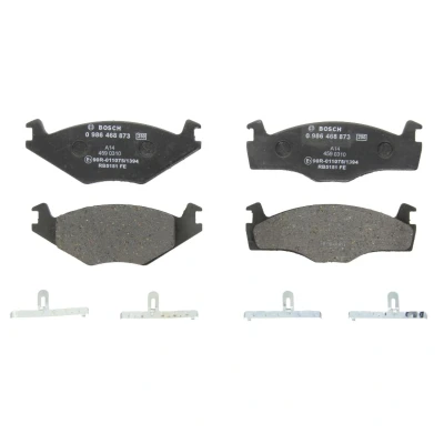 Imagem de BOSCH 0 986 468 873 Jogo de pastilhas para travão disco Baixo teor metálico com instruções montagem VOLKSWAGEN: GOLF 3 Variant, 3, 2