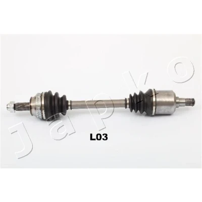 Imagem de JAPKO 62L03 Veio de transmissão Eixo dianteiro, lado esquerdo 629mm LAND ROVER: Freelander I SUV Cabrio,
