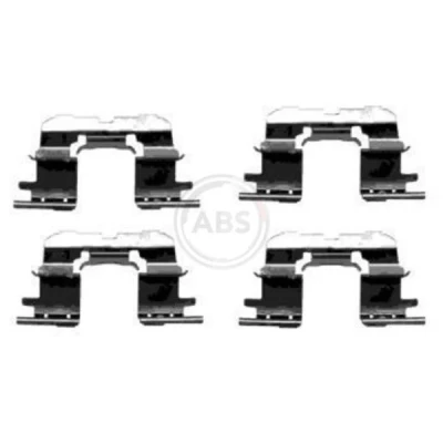 Imagem de A.B.S. 1227Q Kit de acessórios, pastilhas travão TOYOTA: Yaris I Hatchback