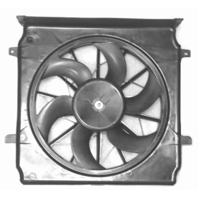 Imagem de NRF 47529 ventilador de radiador 455 12 300 com estrutura do (caixilho)
