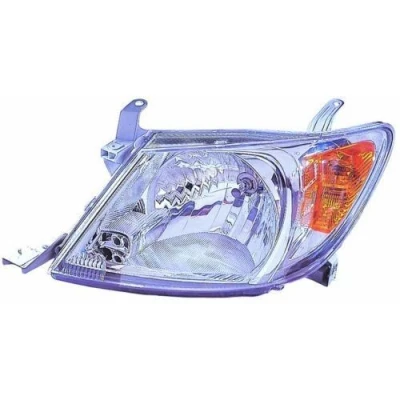 Imagem de ABAKUS 212 11G9L LD EM Farol Principal esquerda H4 amarelo sem porta lâmpadas, lâmpada P43t TOYOTA: HILUX 3 Pick up
