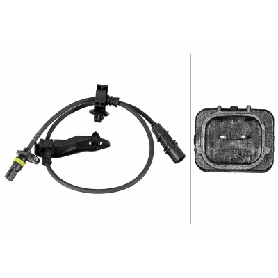 Imagem de HELLA 6PU 358 219 001 Sensor de ABS com grampo Hall 2pólos 550mm HONDA: CIVIC 8 Hatchback,