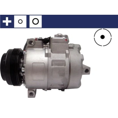 Imagem de MAHLE ORIGINAL ACP 1163 000S Compressor 7SBU16C 12 PAG 46 R 134a com retentor BMW: 3 Sedan, Coupe, Touring