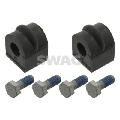 Imagem de SWAG 10 79 0054 Kit de reparação, apoio da barra estabilizadora Eixo traseiro com jogo parafusos MERCEDES BENZ: 190, W124 Sedan, W123 Sedan