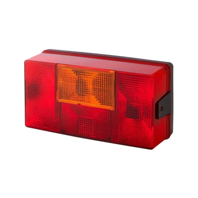 Imagem de HELLA 2VB 006 040 051 Luz traseira esquerda vermelho/amarelo preto sem lâmpadas