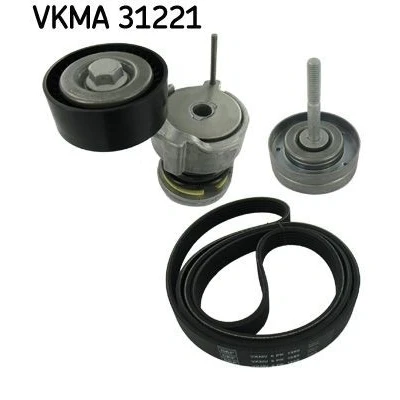Imagem de SKF VKMA 31221 Jogo de correias trapezoidais estriadas SEAT: Ibiza 3, Córdoba II Sedan