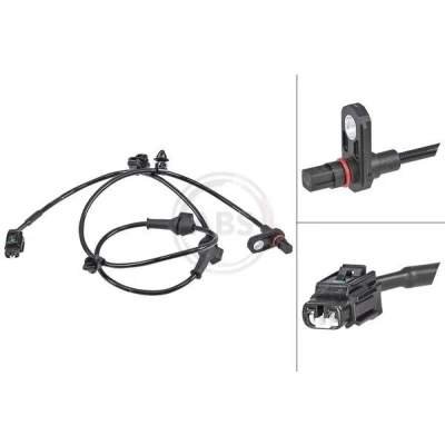 Imagem de A.B.S. 31850 Sensor de ABS activo 950 preto