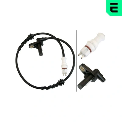 Imagem de OPTIMAL 06 S163 Sensor de ABS Eixo dianteiro, lado esquerdo, direito activo 481 RENAULT: CLIO 2, Kangoo I Express
