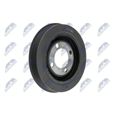 Imagem de NTY RKP CT 005 Polia da Cambota 5PK 142mm desacoplado CITROËN: Saxo Hatchback, AX PEUGEOT: 106 II Hatchback