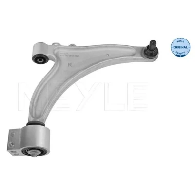 Imagem de MEYLE 616 050 0016 Braço de suspensão ORIGINAL Quality com apoio borracha Eixo dianteiro, lado direito transversal Alumínio