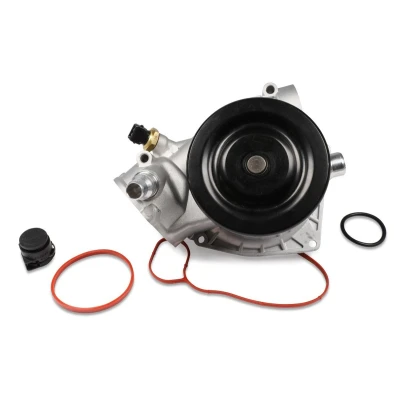 Imagem de HEPU P415 bomba de água com junta, acessórios Sensor temp. líquido referig. montado no cárter mecânico Plástico BMW: 5 Touring, X5